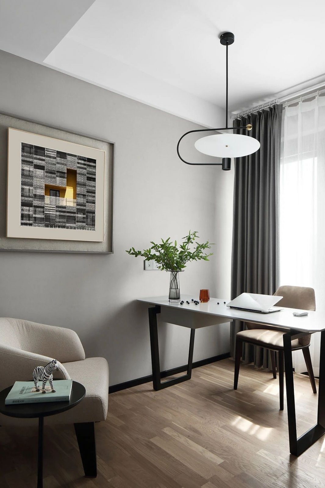 現(xiàn)代簡約風(fēng)格室內(nèi)設(shè)計家裝案例-書房 現(xiàn)代簡約風(fēng)格室內(nèi)設(shè)計家裝案例-書房