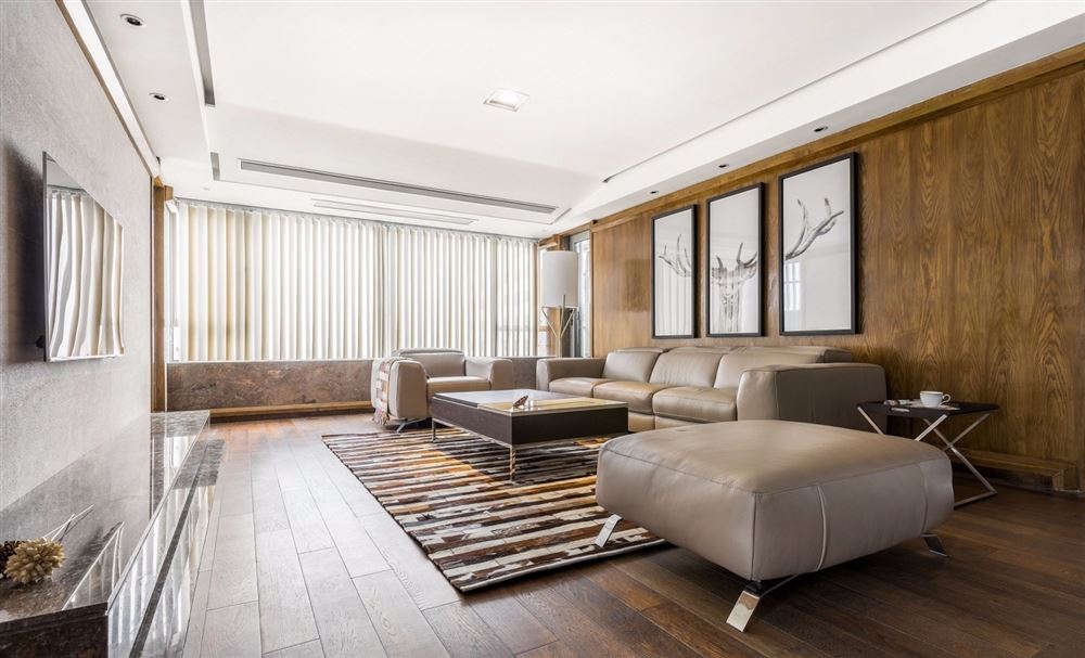 湛江市二力城北歐風(fēng)格四居室裝修案例