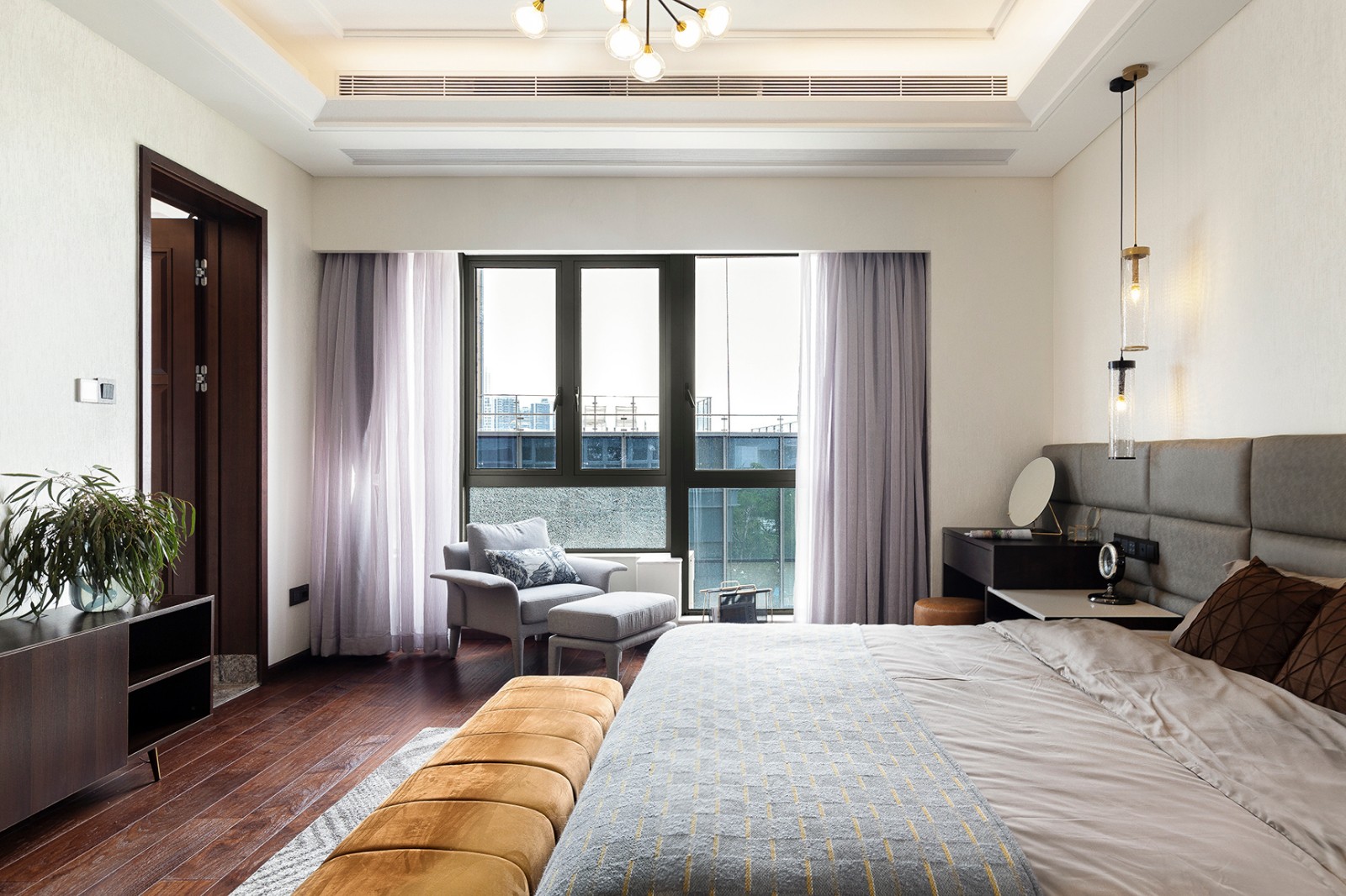 現(xiàn)代簡約室內(nèi)裝修-臥室 現(xiàn)代簡約室內(nèi)裝修-臥室