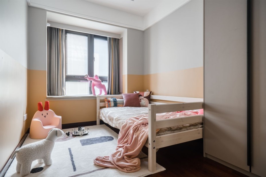 現(xiàn)代簡約風格室內(nèi)家裝案例效果圖-兒童房 現(xiàn)代簡約風格室內(nèi)家裝案例效果圖-兒童房