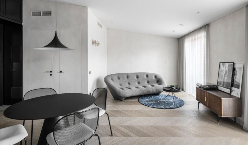 佛山市美的半島莊園北歐風(fēng)格三居室裝修案例