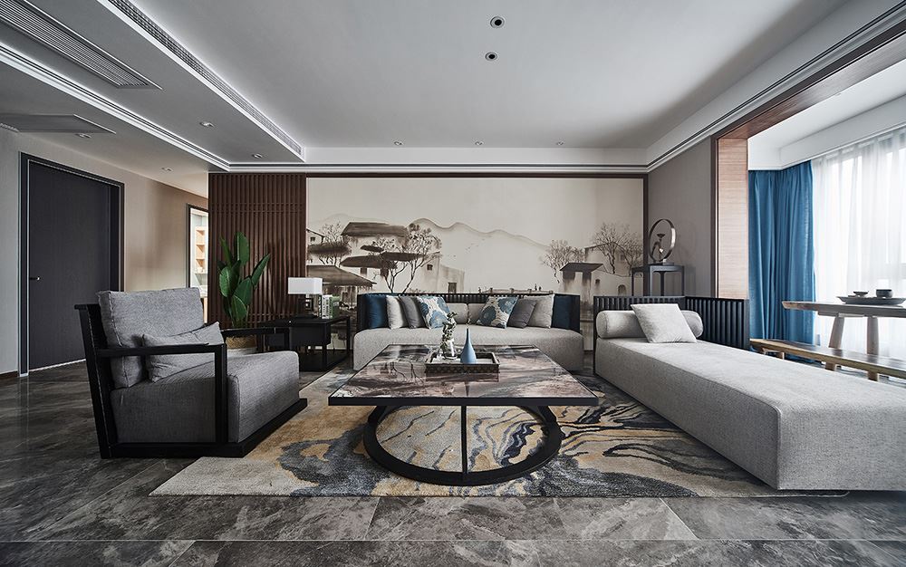 佛山市恒大&middot;酈湖城現(xiàn)代簡(jiǎn)約風(fēng)格三居室裝修案例