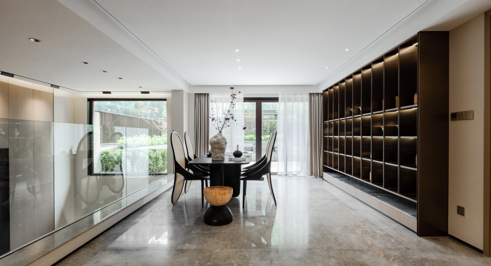 現(xiàn)代簡約風(fēng)格別墅設(shè)計家裝案例-茶室 現(xiàn)代簡約風(fēng)格別墅設(shè)計家裝案例-茶室