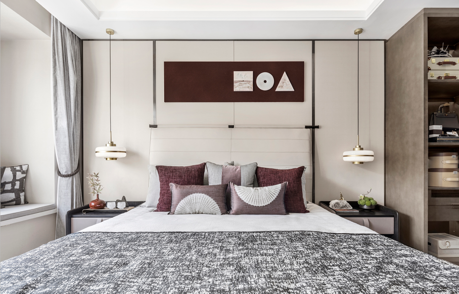 新中式風(fēng)格家裝設(shè)計(jì)室內(nèi)裝修效果圖-臥室 新中式風(fēng)格家裝設(shè)計(jì)室內(nèi)裝修效果圖-臥室