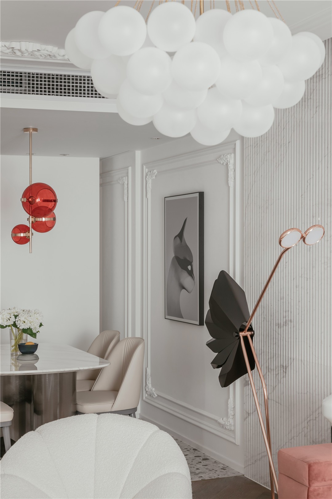 現(xiàn)代輕奢風格室內家裝案例效果圖-餐桌椅 現(xiàn)代輕奢風格室內家裝案例效果圖-餐桌椅