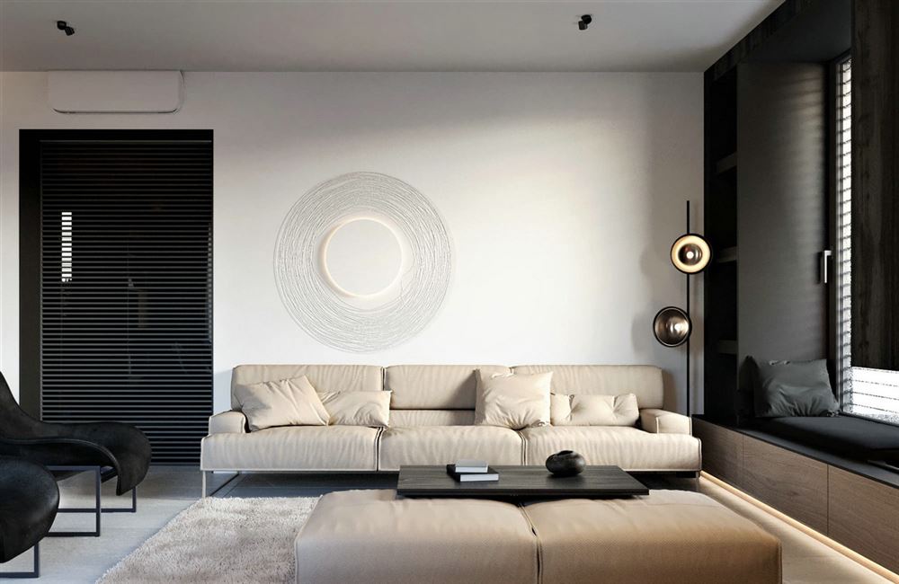 佛山市方直·瓏湖灣北歐風(fēng)格三居室裝修案例