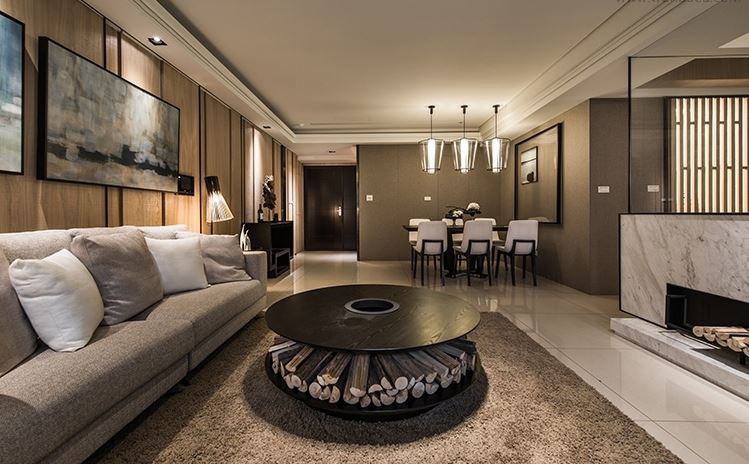 湛江市隆信大廈現(xiàn)代風(fēng)格四居室裝修案例