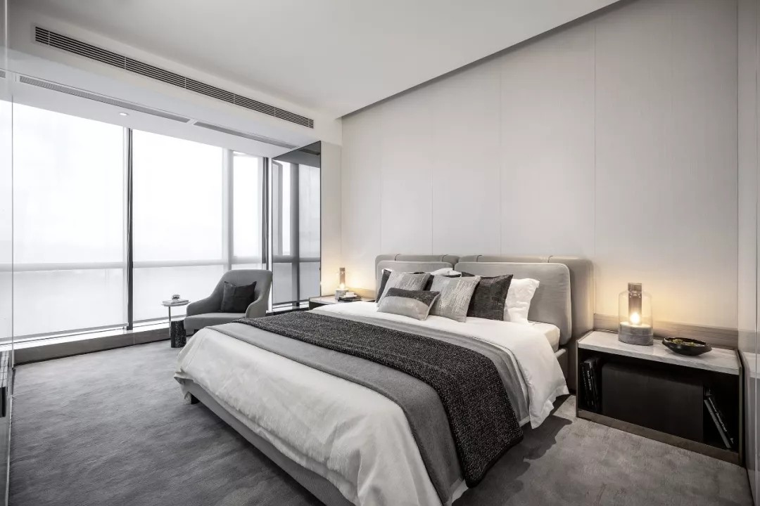 現(xiàn)代輕奢風(fēng)格家裝設(shè)計室內(nèi)裝修效果圖-臥室 現(xiàn)代輕奢風(fēng)格家裝設(shè)計室內(nèi)裝修效果圖-臥室