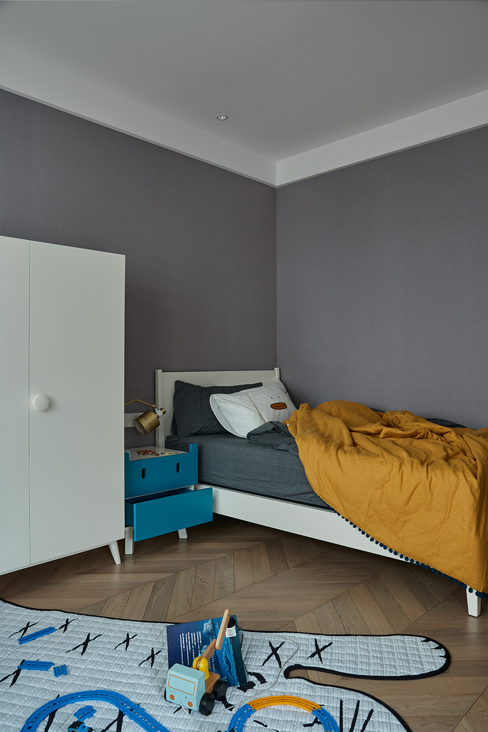 在起風(fēng)的季節(jié)心理向往著柔軟的裝飾設(shè)計(jì)，平凡地過著舒心的生活-兒童房