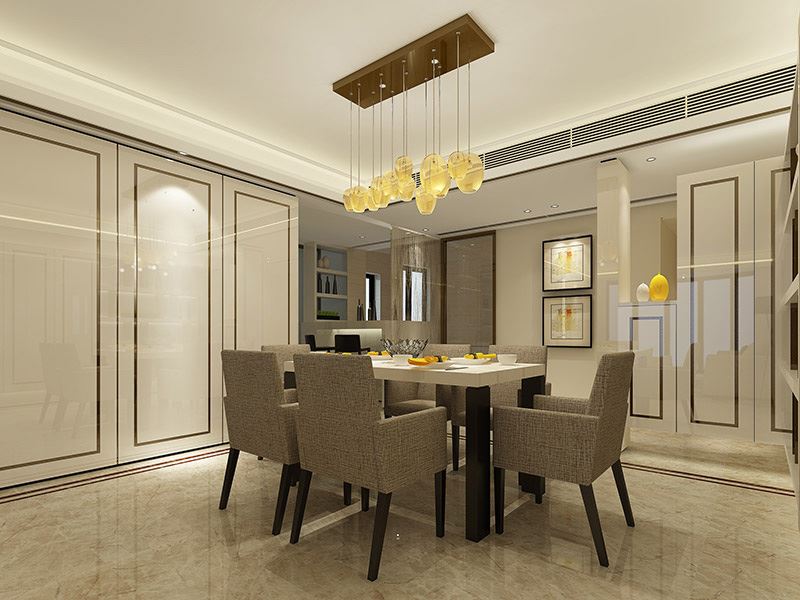 常州市招商花園城現(xiàn)代簡約風格三居室裝修案例