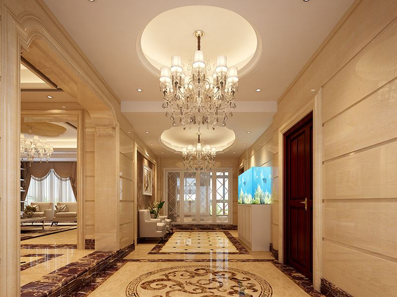 佛山市保利清能和府輕奢風(fēng)格四居室裝修案例