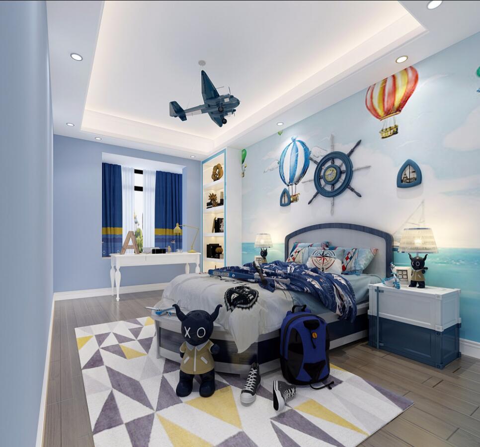 東岸竹園三居100平米-現(xiàn)代簡約風(fēng)格裝修案例-兒童房 東岸竹園三居100平米-現(xiàn)代簡約風(fēng)格裝修案例-兒童房