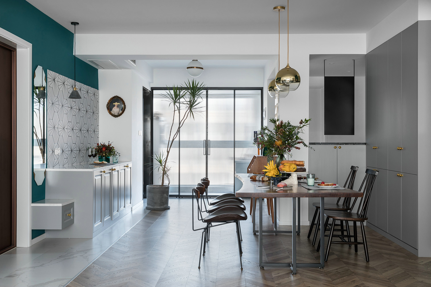 現(xiàn)代時尚風(fēng)格家裝設(shè)計室內(nèi)裝修效果圖-餐廳 現(xiàn)代時尚風(fēng)格家裝設(shè)計室內(nèi)裝修效果圖-餐廳