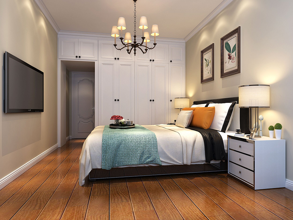 裝修公司簡(jiǎn)歐風(fēng)格室內(nèi)裝修效果圖-次臥 裝修公司簡(jiǎn)歐風(fēng)格室內(nèi)裝修效果圖-次臥