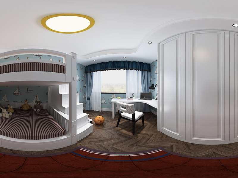 佛山市保利和悅濱江新中式風格別墅裝修案例