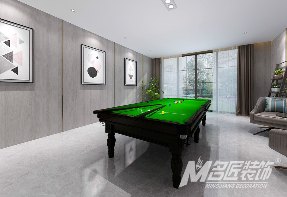 別墅裝修-桌球室 別墅裝修-桌球室