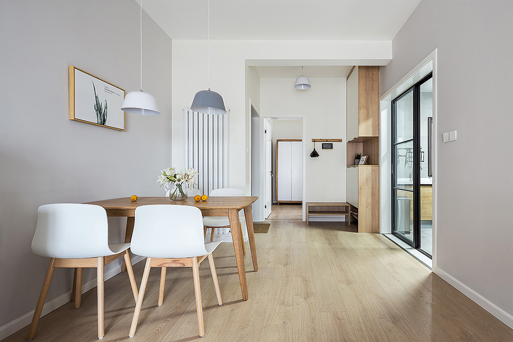 南寧萬科魅力之城二居90平米現代前衛(wèi)風格室內裝修案例-餐廳 南寧萬科魅力之城二居90平米現代前衛(wèi)風格室內裝修案例-餐廳