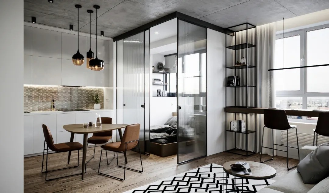 裝修案例現(xiàn)代簡(jiǎn)約風(fēng)格公寓裝修效果圖-臥室 裝修案例現(xiàn)代簡(jiǎn)約風(fēng)格公寓裝修效果圖-臥室