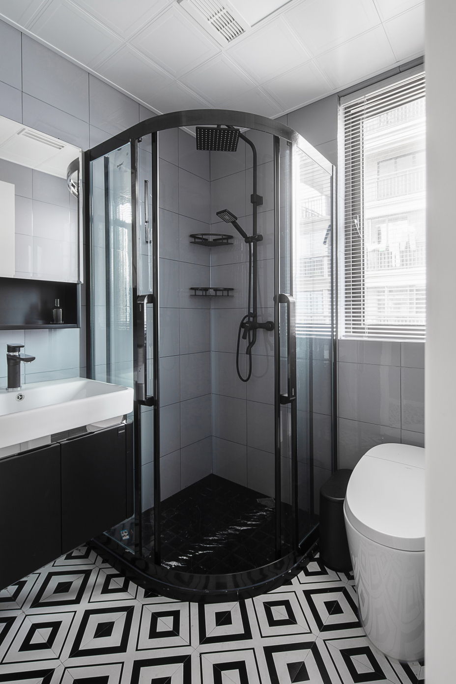 現(xiàn)代北歐風(fēng)格室內(nèi)家裝案例效果圖-衛(wèi)生間 現(xiàn)代北歐風(fēng)格室內(nèi)家裝案例效果圖-衛(wèi)生間