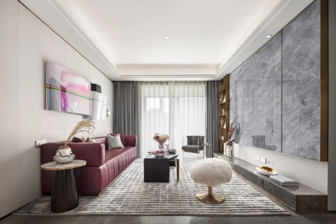 高雅輕奢風(fēng)格室內(nèi)設(shè)計(jì)家裝案例-客廳 高雅輕奢風(fēng)格室內(nèi)設(shè)計(jì)家裝案例-客廳