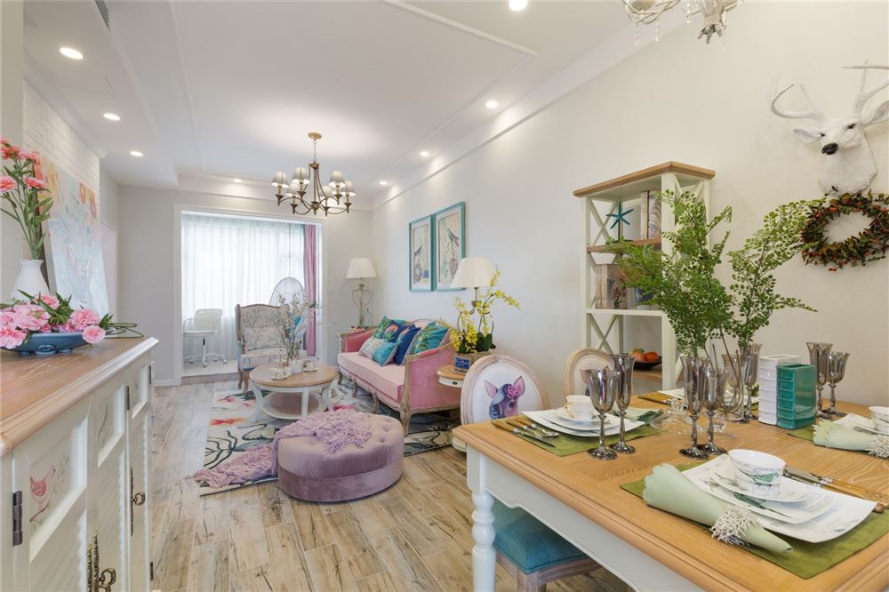 佛山市恒大山湖郡現(xiàn)代簡約風(fēng)格二居室裝修案例