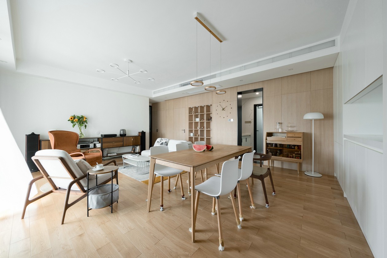 日式原木風格室內(nèi)設(shè)計家裝案例-客廳 日式原木風格室內(nèi)設(shè)計家裝案例-客廳