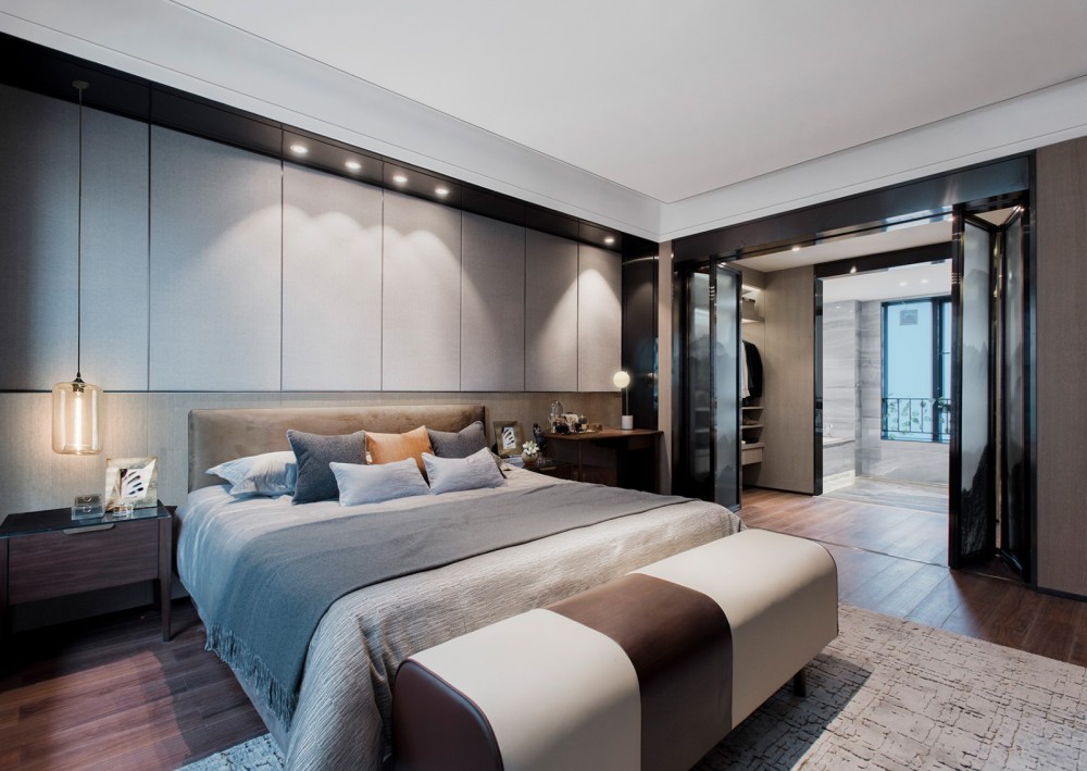 現(xiàn)代簡(jiǎn)約風(fēng)格室內(nèi)設(shè)計(jì)家裝案例-主臥 現(xiàn)代簡(jiǎn)約風(fēng)格室內(nèi)設(shè)計(jì)家裝案例-主臥