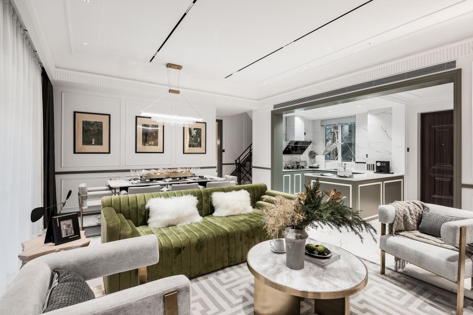 江門市恒大泉都別墅歐式風(fēng)格復(fù)式裝修案例