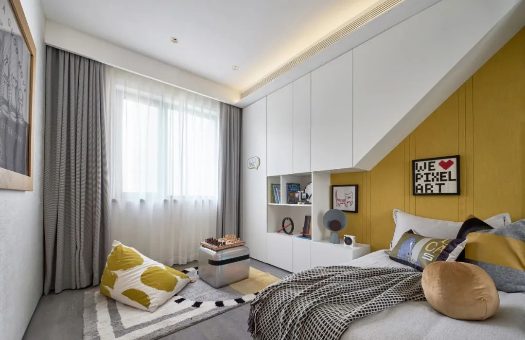 現(xiàn)代簡(jiǎn)約風(fēng)格室內(nèi)設(shè)計(jì)家裝案例-兒童房 現(xiàn)代簡(jiǎn)約風(fēng)格室內(nèi)設(shè)計(jì)家裝案例-兒童房