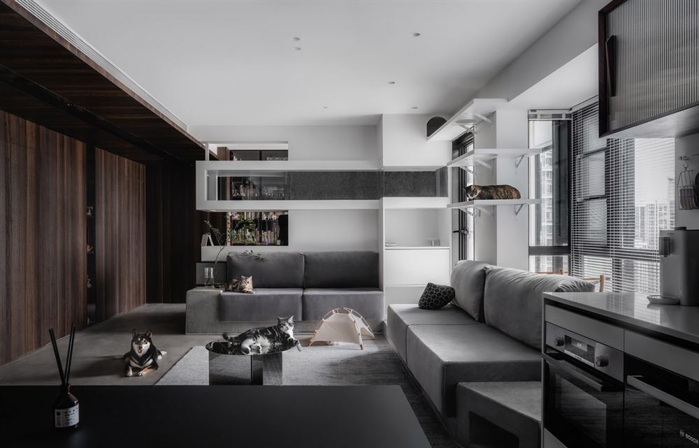 佛山市恒大雅苑現(xiàn)代簡(jiǎn)約風(fēng)格四居室裝修案例