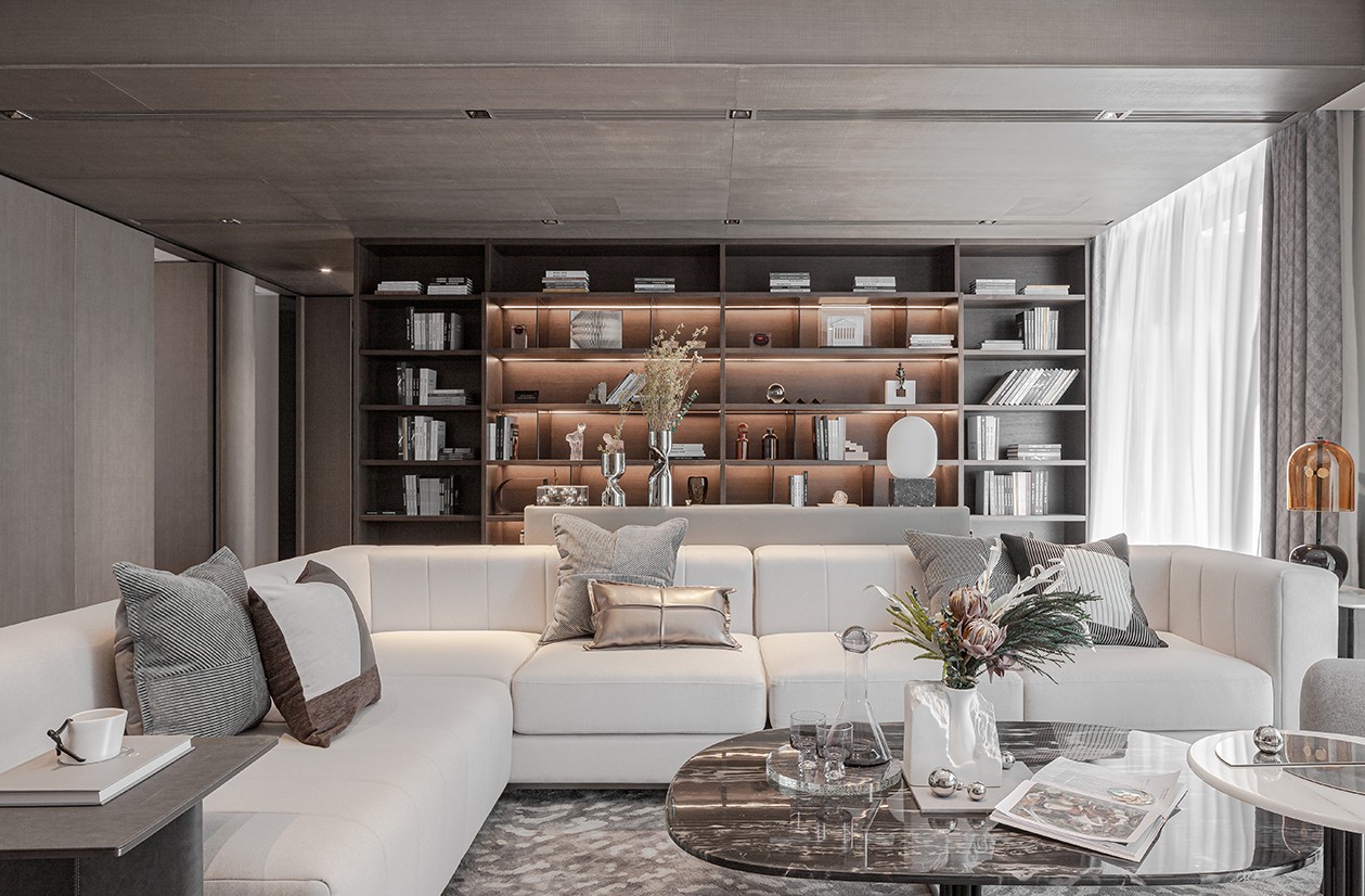 現(xiàn)代簡約風格室內(nèi)設計家裝案例-客廳 現(xiàn)代簡約風格室內(nèi)設計家裝案例-客廳