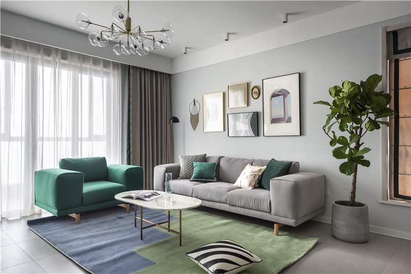 裝修案例北歐風(fēng)格室內(nèi)裝修效果圖-客廳 裝修案例北歐風(fēng)格室內(nèi)裝修效果圖-客廳