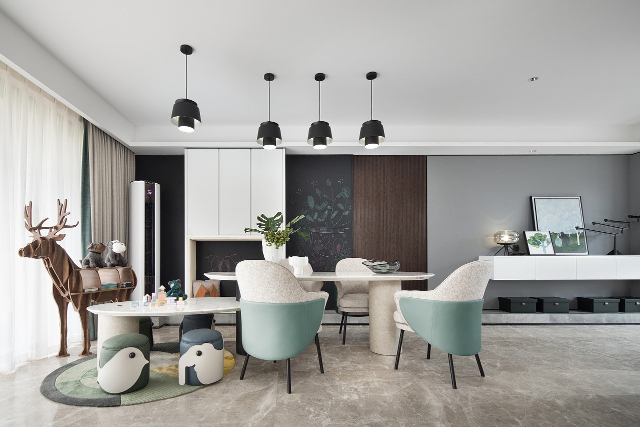 裝修案例現(xiàn)代簡約風格室內裝修效果圖-客廳 裝修案例現(xiàn)代簡約風格室內裝修效果圖-客廳