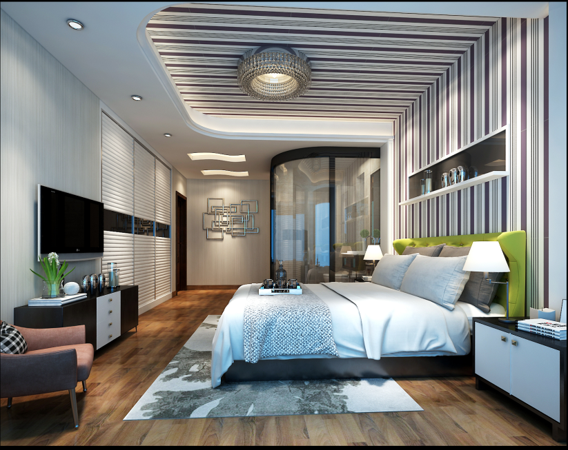 佛山裝修公司簡歐風(fēng)格室內(nèi)裝修效果圖-次臥 佛山裝修公司簡歐風(fēng)格室內(nèi)裝修效果圖-次臥