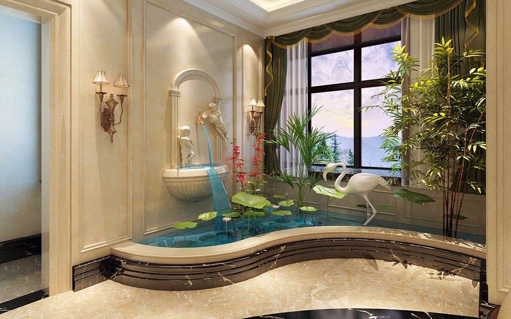 歐式風(fēng)格別墅裝修設(shè)計效果圖-龍光天瀛別墅430平米-別墅景觀裝修設(shè)計 歐式風(fēng)格別墅裝修設(shè)計效果圖-龍光天瀛別墅430平米-別墅景觀裝修設(shè)計