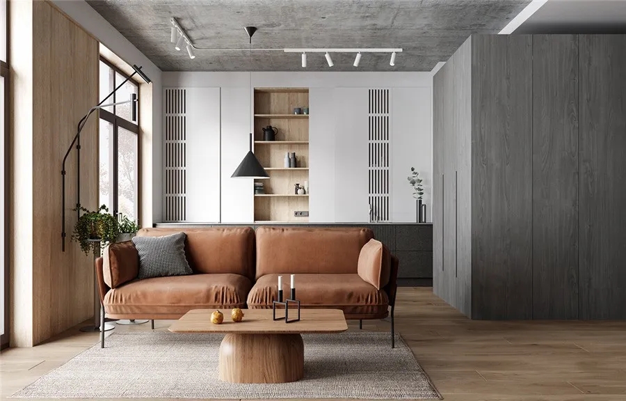 現(xiàn)代原木風(fēng)格家裝設(shè)計(jì)室內(nèi)裝修效果圖-客廳 現(xiàn)代原木風(fēng)格家裝設(shè)計(jì)室內(nèi)裝修效果圖-客廳