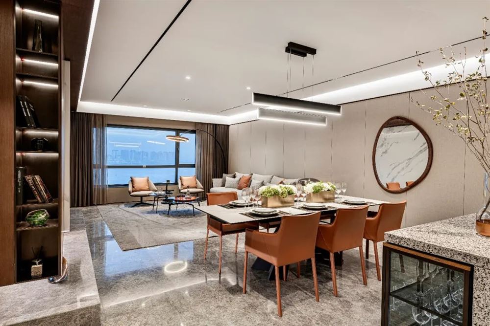 佛山市招商依云國(guó)際現(xiàn)代簡(jiǎn)約風(fēng)格四居室裝修案例