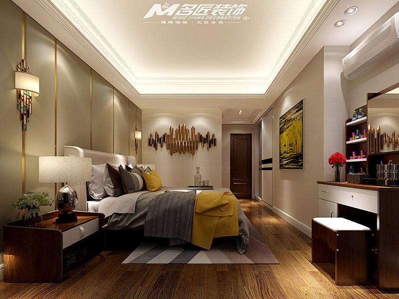 揭陽市創(chuàng)鴻國際小區(qū)歐式風(fēng)格三居室裝修案例