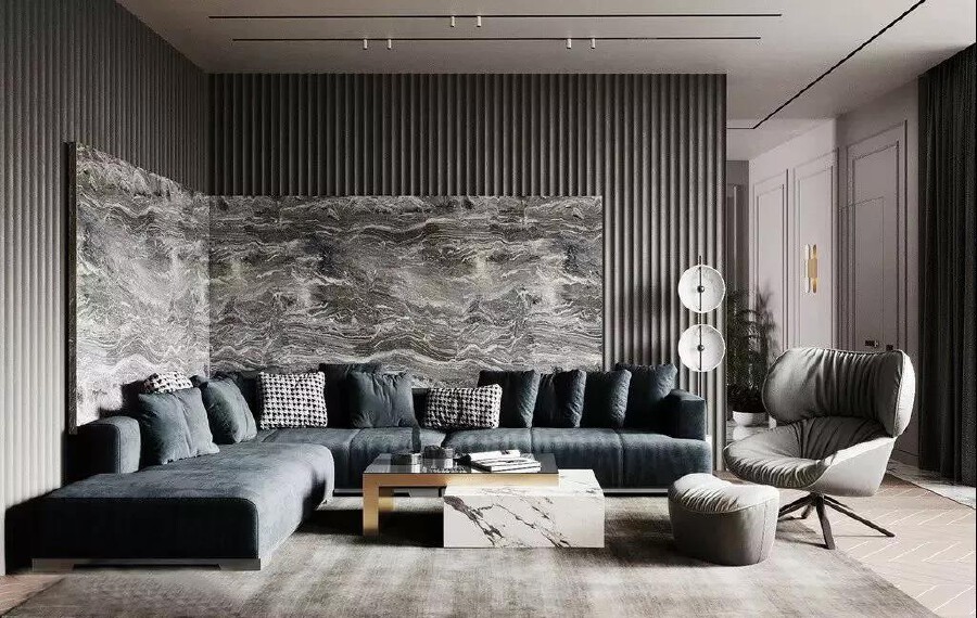 佛山裝修公司現(xiàn)代輕奢風(fēng)格室內(nèi)裝修效果圖-客廳 佛山裝修公司現(xiàn)代輕奢風(fēng)格室內(nèi)裝修效果圖-客廳