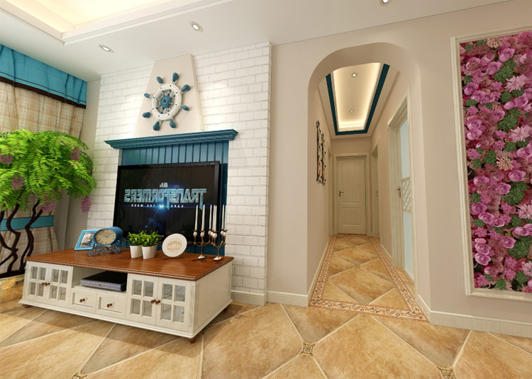 現(xiàn)代前衛(wèi)風格室內(nèi)裝修效果圖-尚品雅居三居123平米-走廊 現(xiàn)代前衛(wèi)風格室內(nèi)裝修效果圖-尚品雅居三居123平米-走廊