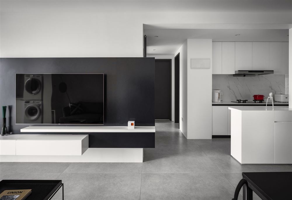 廣州市怡園小區(qū)現(xiàn)代簡(jiǎn)約風(fēng)格三居室裝修案例