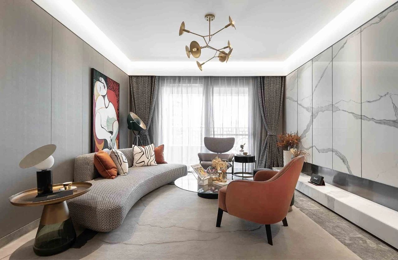 現(xiàn)代前衛(wèi)風格室內設計家裝案例-客廳 現(xiàn)代前衛(wèi)風格室內設計家裝案例-客廳