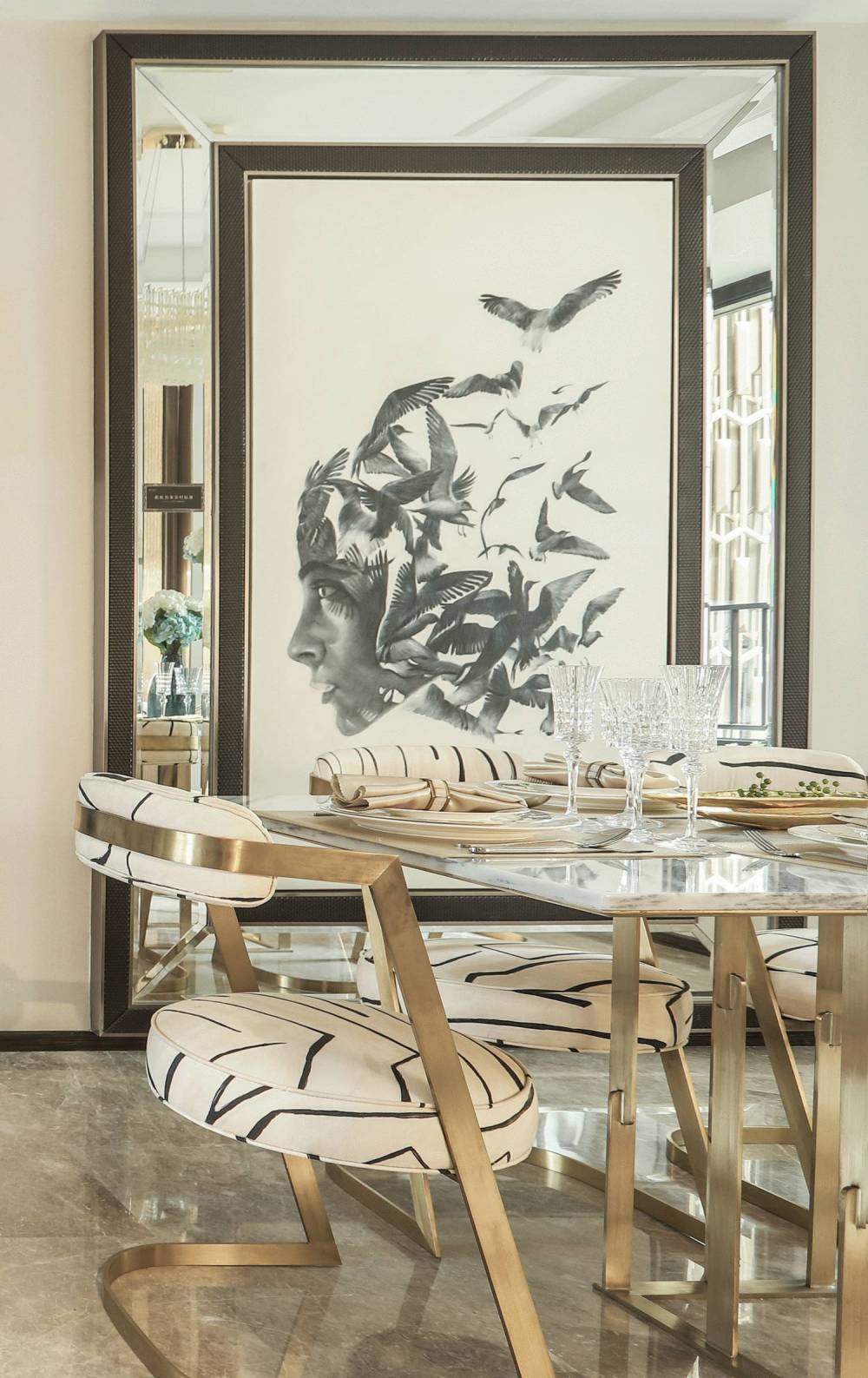 歐式英倫風(fēng)格室內(nèi)設(shè)計家裝案例-餐廳 歐式英倫風(fēng)格室內(nèi)設(shè)計家裝案例-餐廳