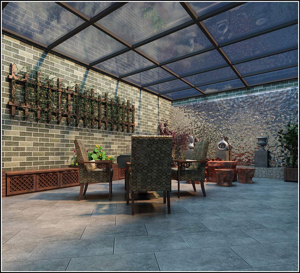 大同鉑藍(lán)郡別墅410平米地中海風(fēng)格裝修案例-陽光房 大同鉑藍(lán)郡別墅410平米地中海風(fēng)格裝修案例-陽光房