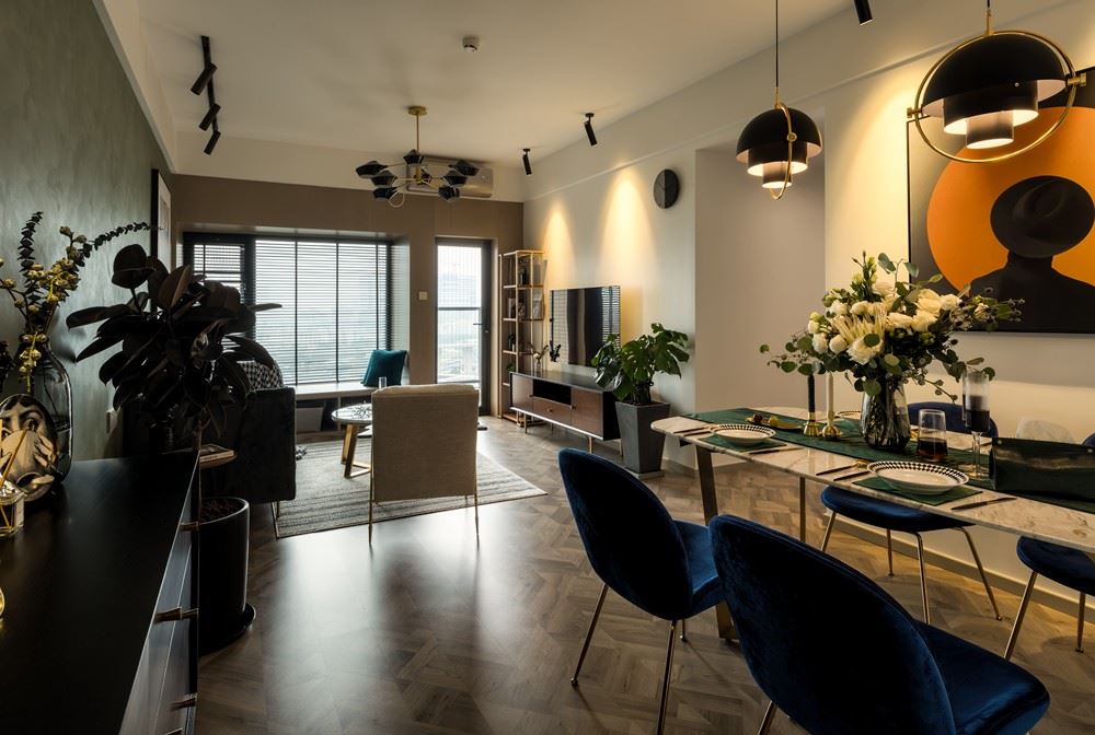 湛江市畔山華庭其他三居室裝修案例