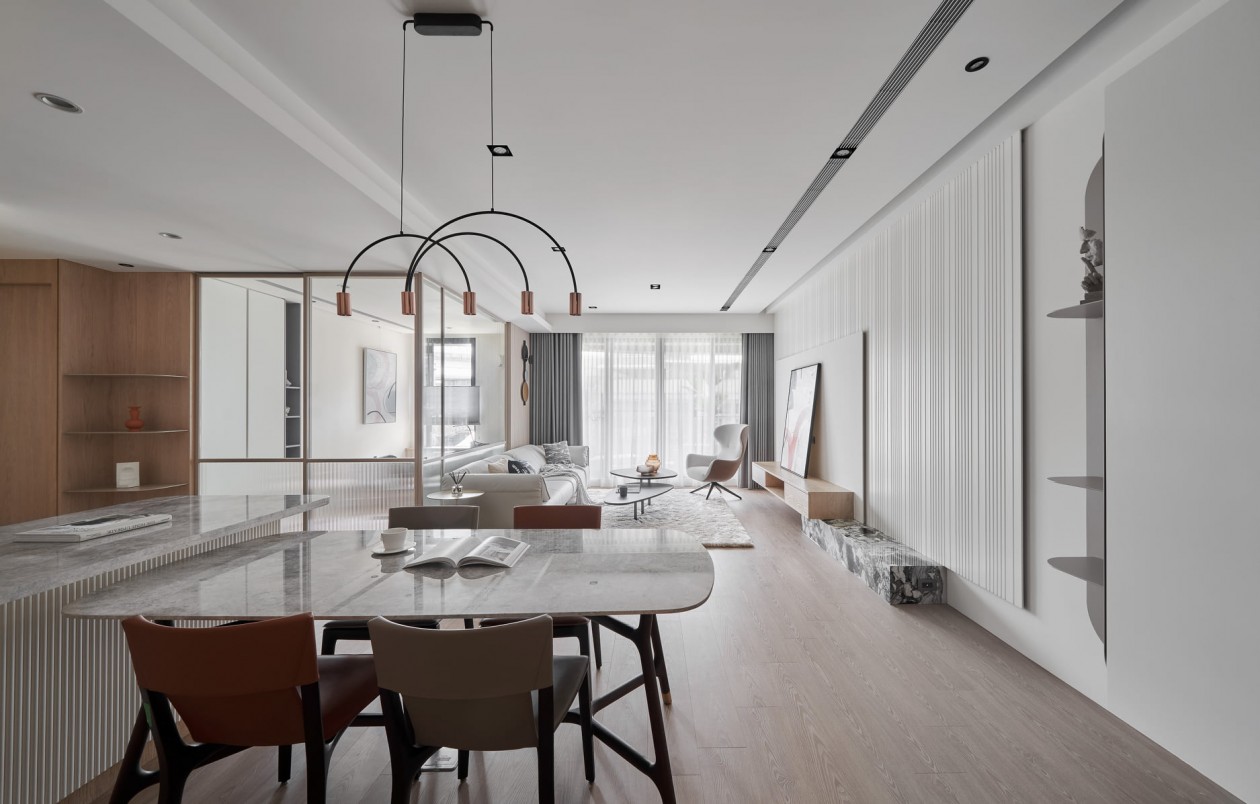 現(xiàn)代簡約風格室內(nèi)設計家裝案例-餐廳 現(xiàn)代簡約風格室內(nèi)設計家裝案例-餐廳