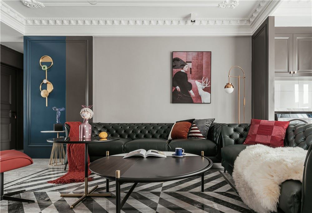 昭通市泰和山水現(xiàn)代簡約風(fēng)格四居室裝修案例