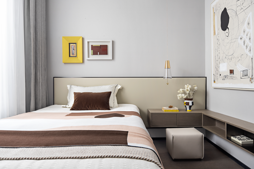 現(xiàn)代時尚摩登風(fēng)格室內(nèi)設(shè)計家裝案例-次臥 現(xiàn)代時尚摩登風(fēng)格室內(nèi)設(shè)計家裝案例-次臥