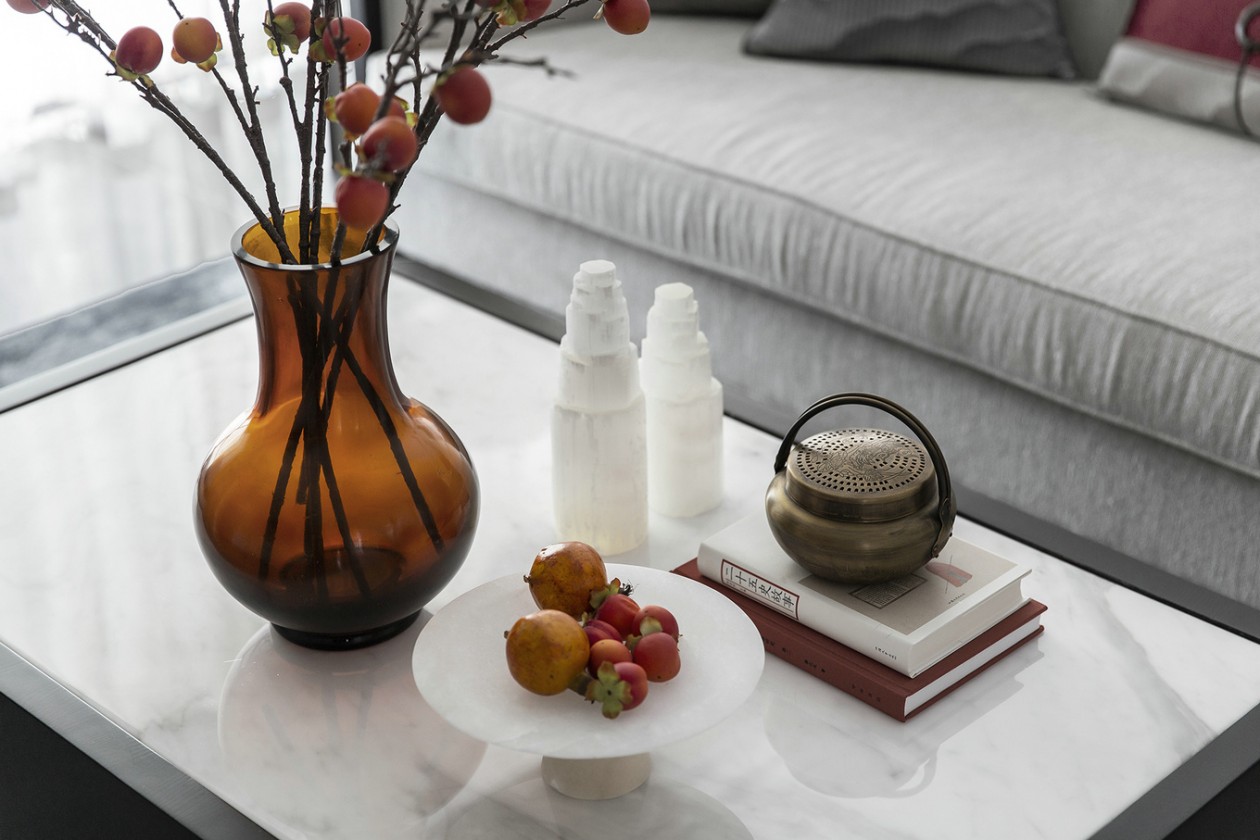 新中式風格室內(nèi)家裝案例效果圖-客廳茶幾 新中式風格室內(nèi)家裝案例效果圖-客廳茶幾