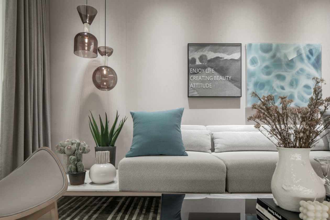 現(xiàn)代輕奢風(fēng)格室內(nèi)設(shè)計家裝案例-客廳沙發(fā) 現(xiàn)代輕奢風(fēng)格室內(nèi)設(shè)計家裝案例-客廳沙發(fā)